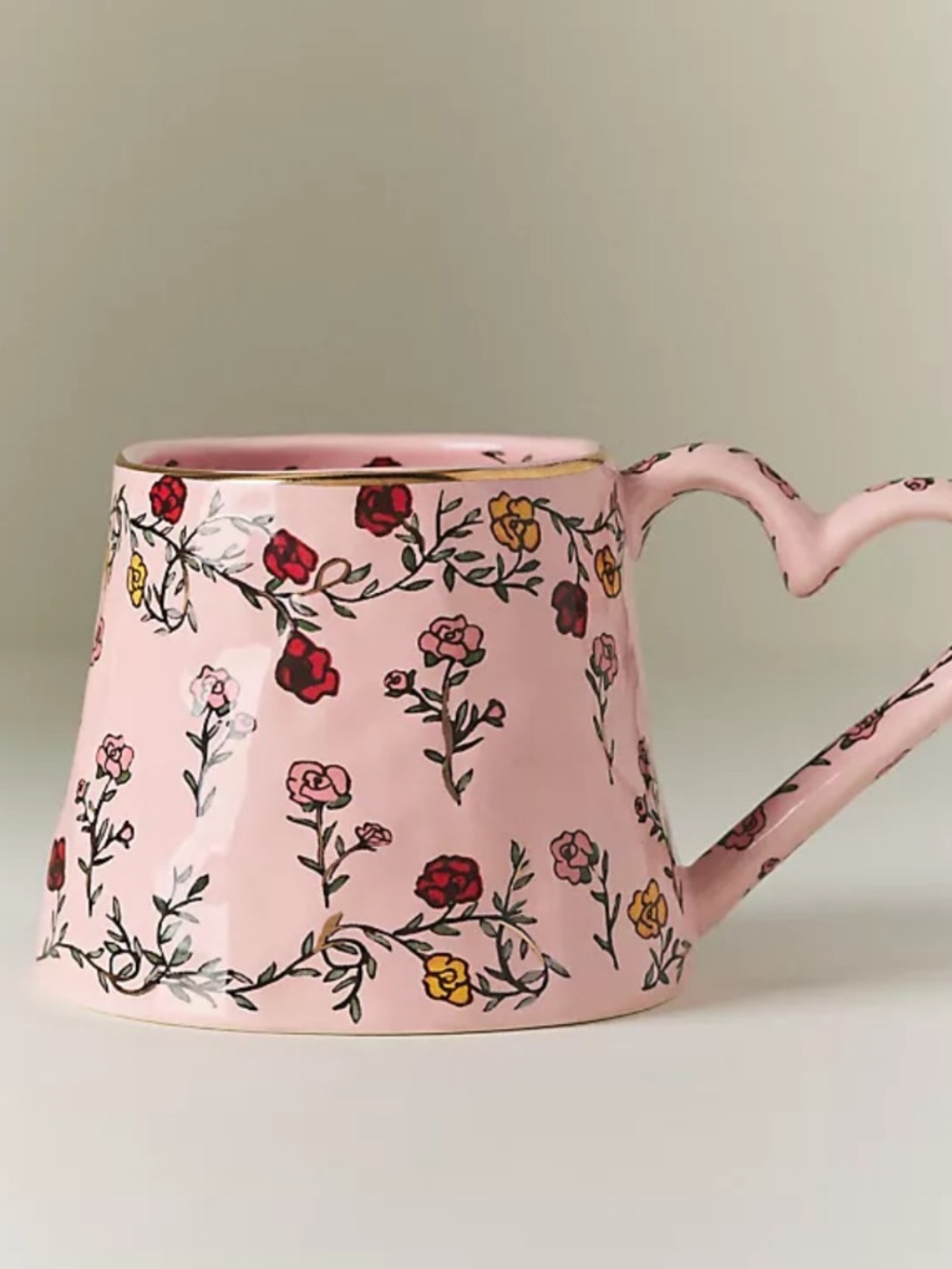 The Mud Fairy Bloom Hearts Stoneware 24k Gold Mug
The Mud Fairy
NWT
Yellow - Picture 6 of 9